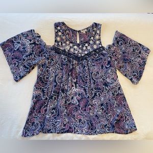 Eyeshadow Brand Blouse Size 1X in Excellent Condition